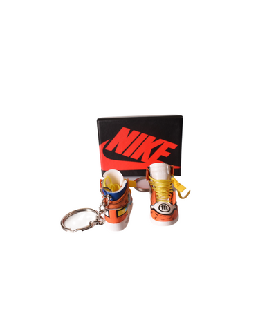PORTE-CLES MINI SNEAKERS J1 "DBZ" (EXCLUSIVITÉ : BOÎTE + 2 PORTE-CLÉS) - Cashville