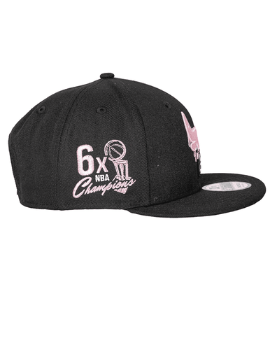 Casquette New Era Chicago Bulls NBA Team Drip Black 9FIFTY Noir - Cashville