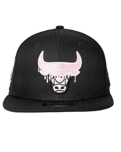 Casquette New Era Chicago Bulls NBA Team Drip Black 9FIFTY Noir - Cashville