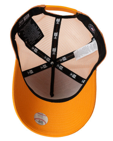 CASQUETTE TRUCKER NEW ERA JUNIOR NY YANKEES ORANGE - Cashville
