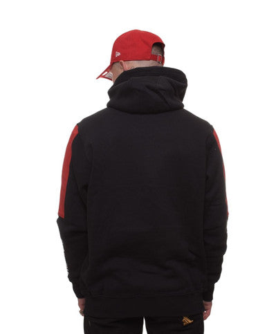 Hoodie Noir/Rouge Cashville Wrung - Cashville