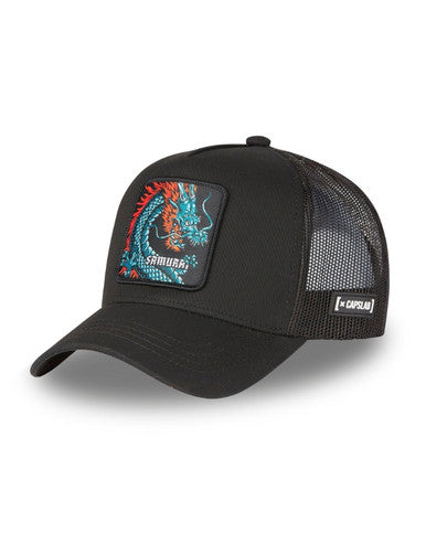 TRUCKER CAPSLAB DRAGON SAMOURAI NOIR - Cashville