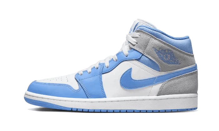 Air Jordan 1 Mid University Blue Grey Cashville