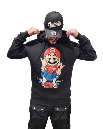 Hoodie Cashville Mario Noir