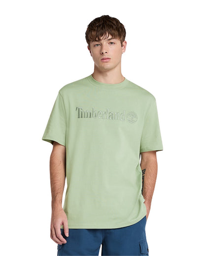 TSHIRT TIMBERLAND HAMP BRODE VERT
