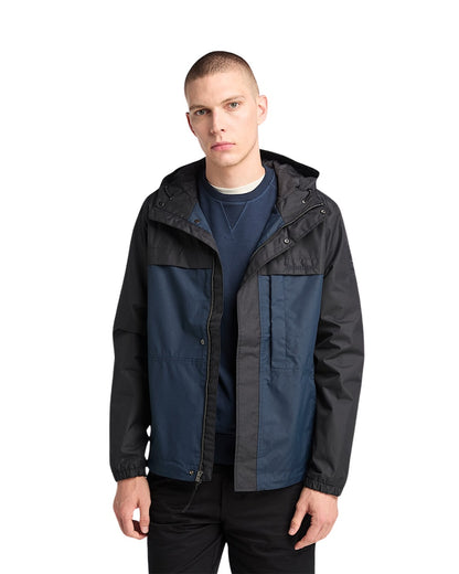 VESTE TIMBERLAND BENT WATERPROOF SHELL BLEU/NOIR