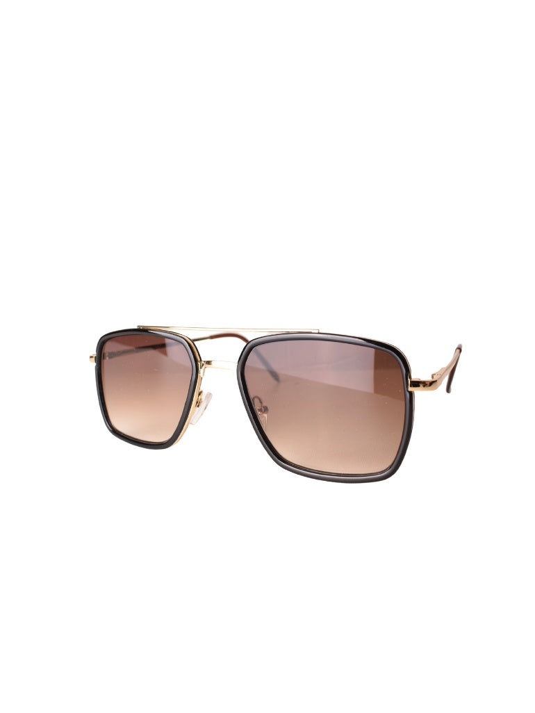 LUNETTES CARRÉ MARRON