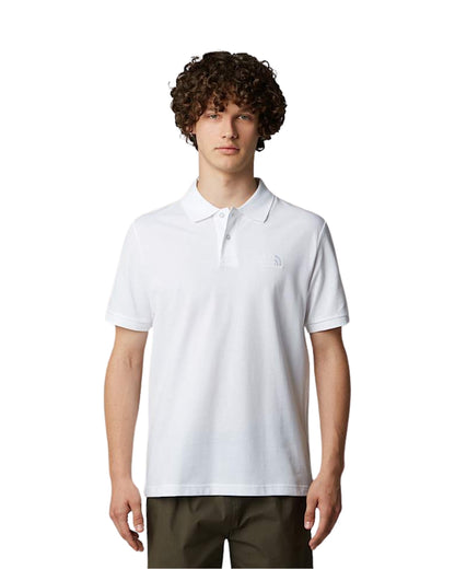 POLO THE NORTH FACE ESSENTIAL BLANC