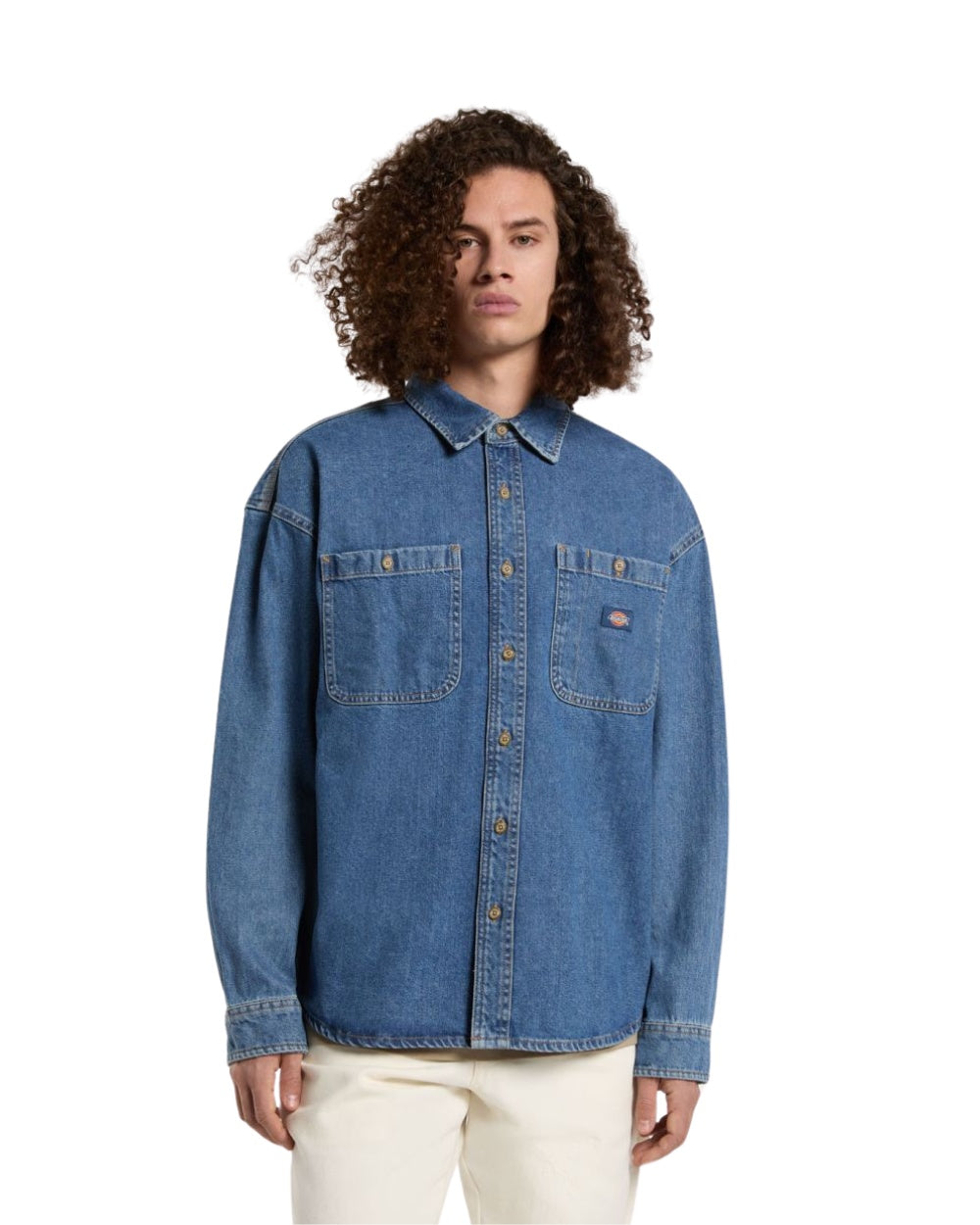 CHEMISE DICKIES HOUSTON BLEU