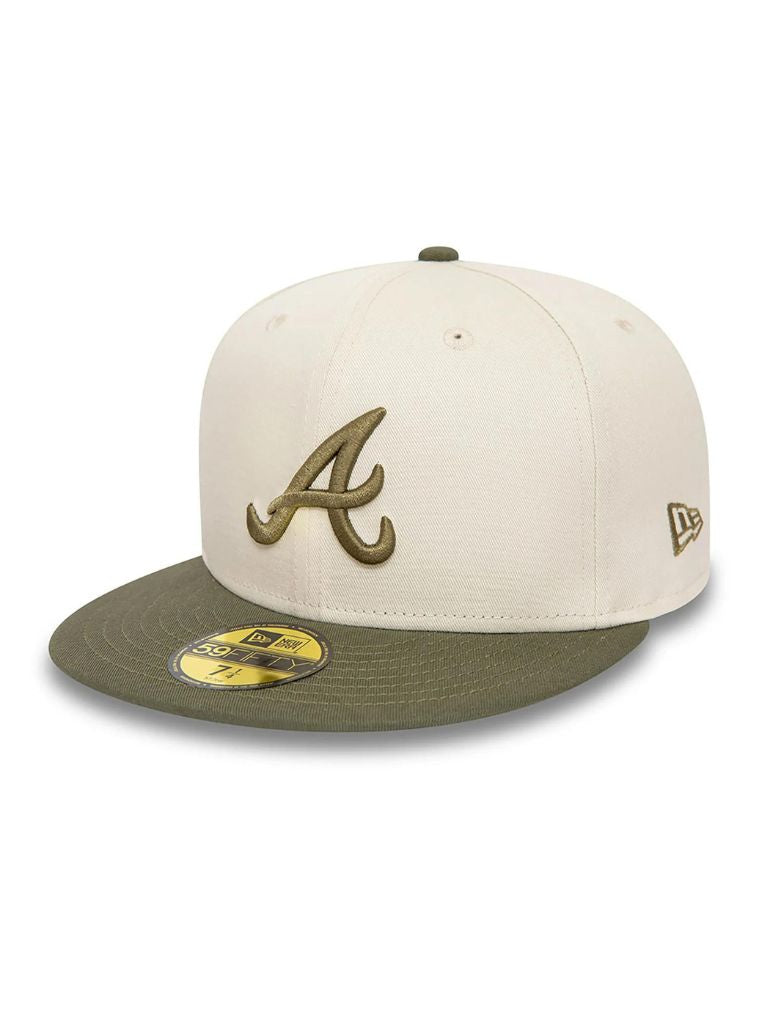 CASQUETTE NEW ERA 59 FIFTY OAKLAND A'S BEIGE/KAKI