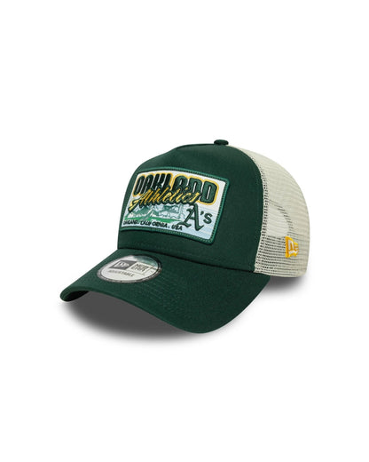 TRUCKER NEW ERA MLB PATCH OAKLAND A'S