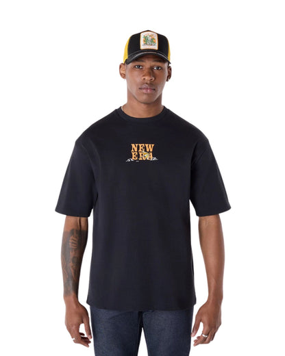 TSHIRT NEW ERA DRINK GRAPHIC NOIR
