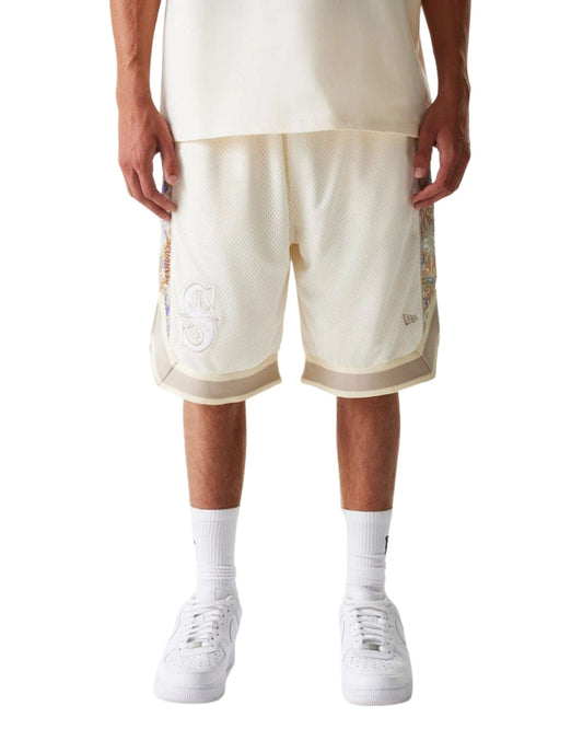 SHORT NEW ERA INFILL MESH MARLINS BEIGE