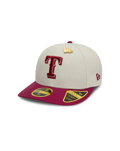 CASQUETTE NEW ERA 59 FIFTY LOW PROF TXS RANGERS