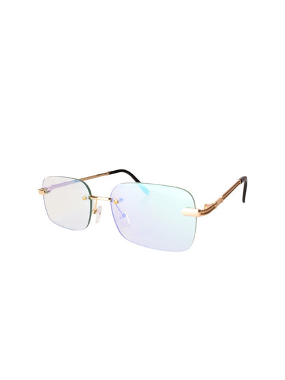 LUNETTES CENTRAL VISION VERT RECTANGLE