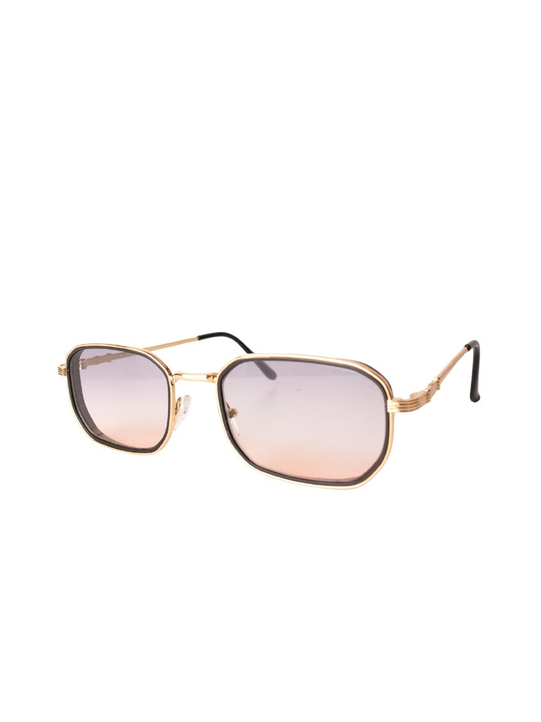 LUNETTES CENTRAL VISION NOIR/MARRON OVALE