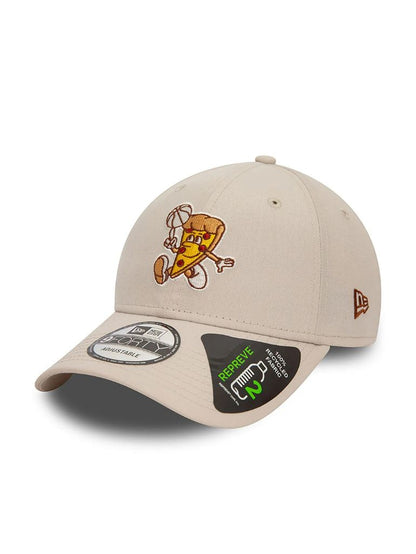 CASQUETTE NEW ERA PIZZA BASKETBALL BEIGE