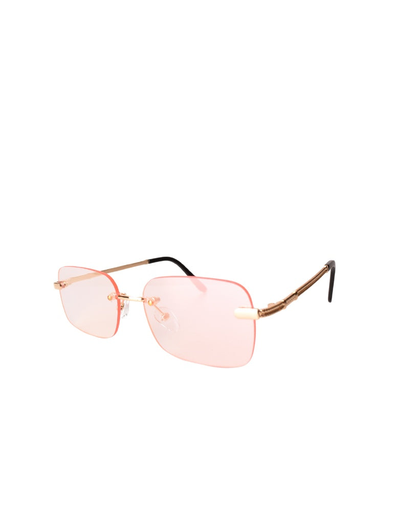 LUNETTES CENTRAL VISION ROSE RECTANGLE