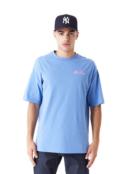 TSHIRT NEW ERA FOOD GRAPH BANANASPLIT BLEU