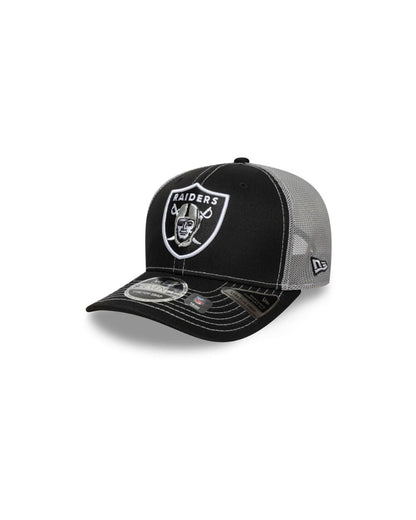 TRUCKER NEW ERA 9SEVENTY RAIDERS NOIRS/GRIS