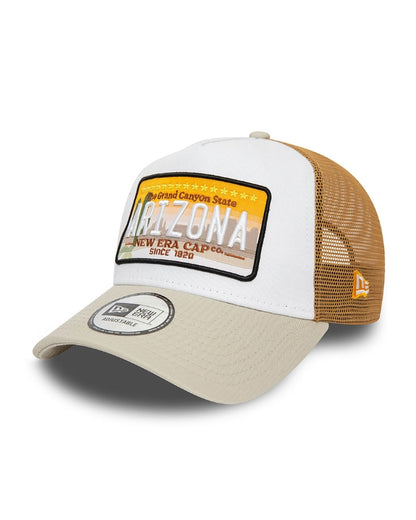 TRUCKER NEW ERA BEIGE ARIZONA