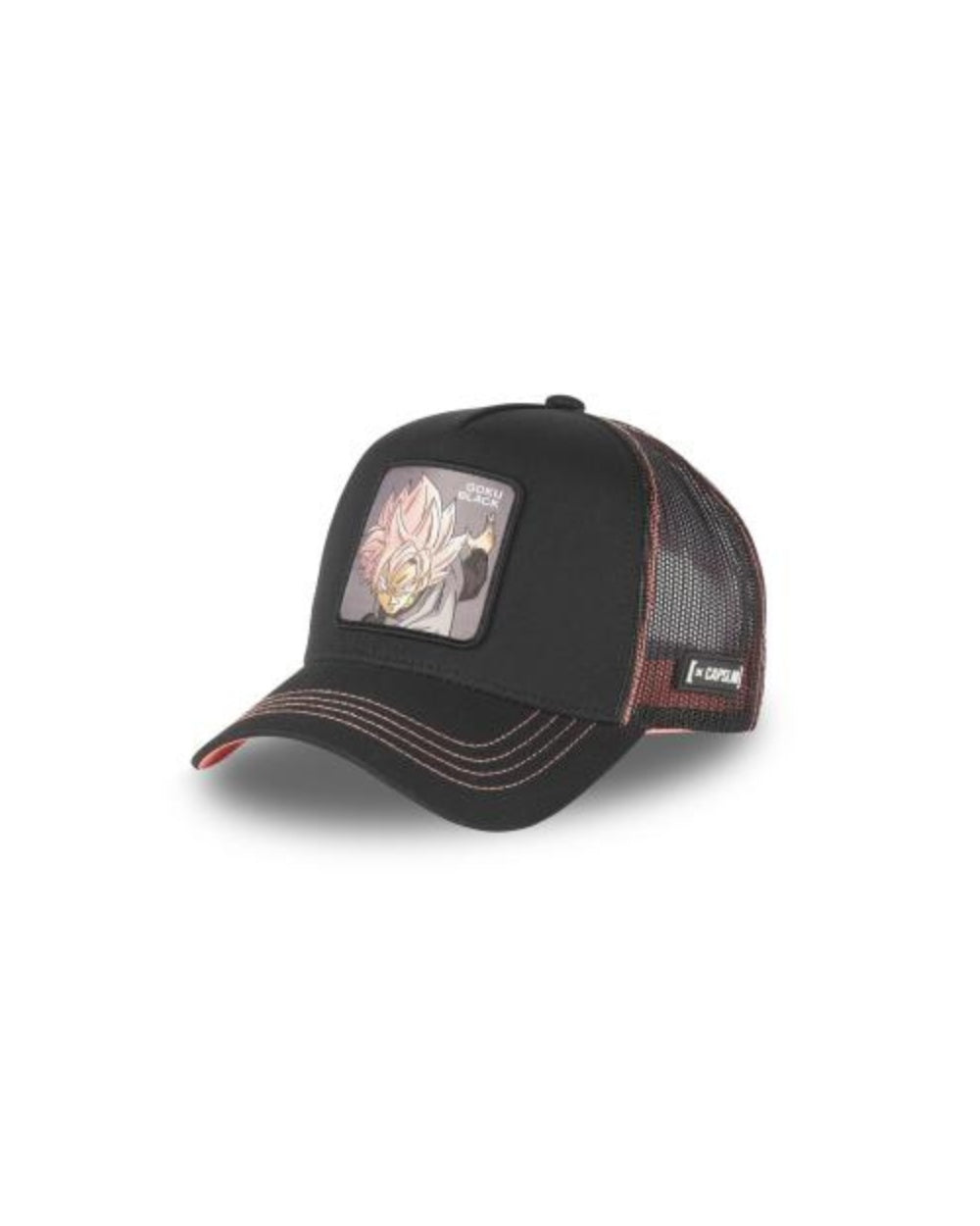CASQUETTE CAPSLAB BLACK GOKU NOIR/ROSE