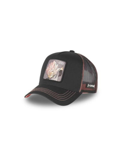 CASQUETTE CAPSLAB BLACK GOKU NOIR/ROSE