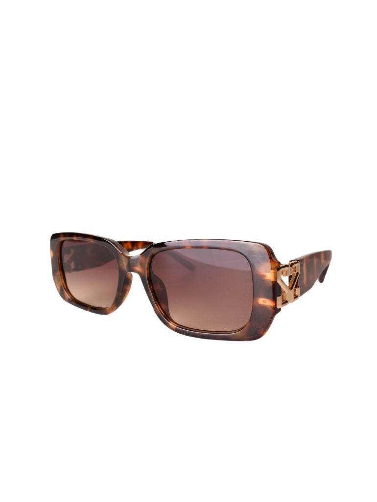 LUNETTES CENTRAL VISION MARRON TORTUE CARRÉ