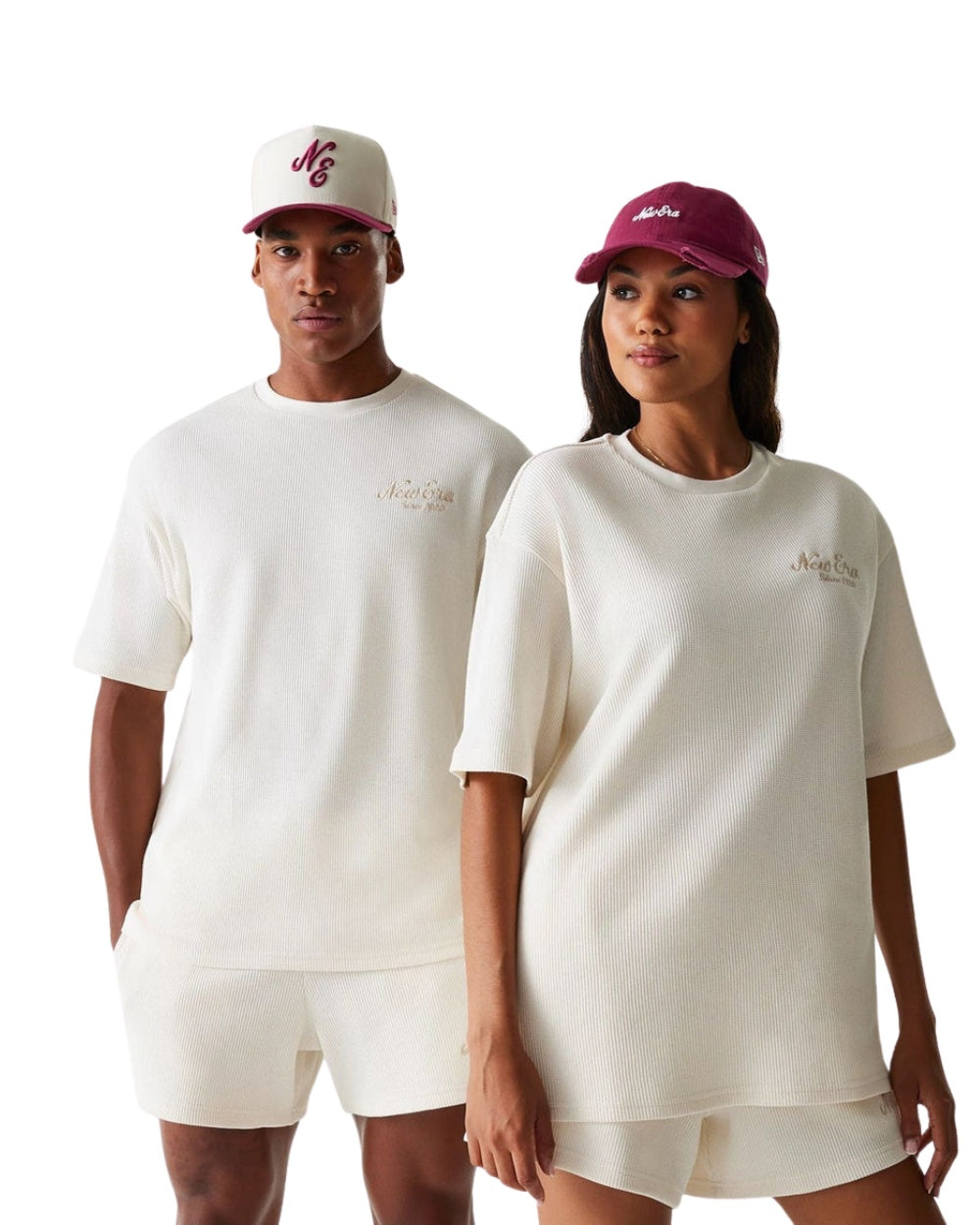 T-SHIRT NEW ERA WAFFLE BEIGE