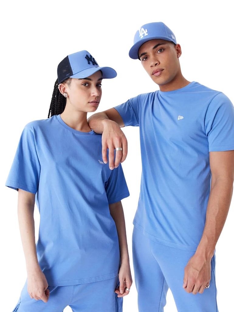 T-SHIRT NEW ERA ESSENTIALS BLEU