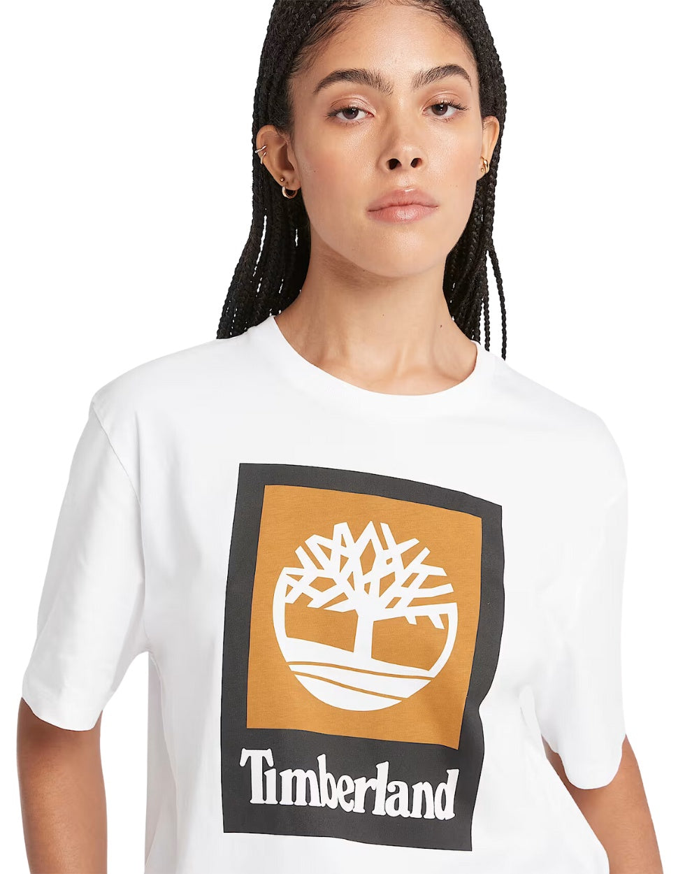 T-SHIRT TMBERLAND SLEEVE BLANC