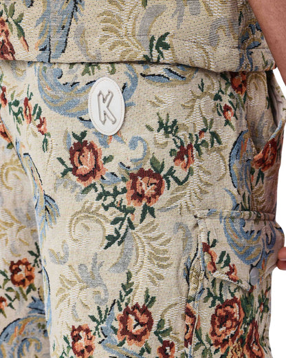 SHORT PROJECT X PARIS BRODE FLEUR TAPISSERIE