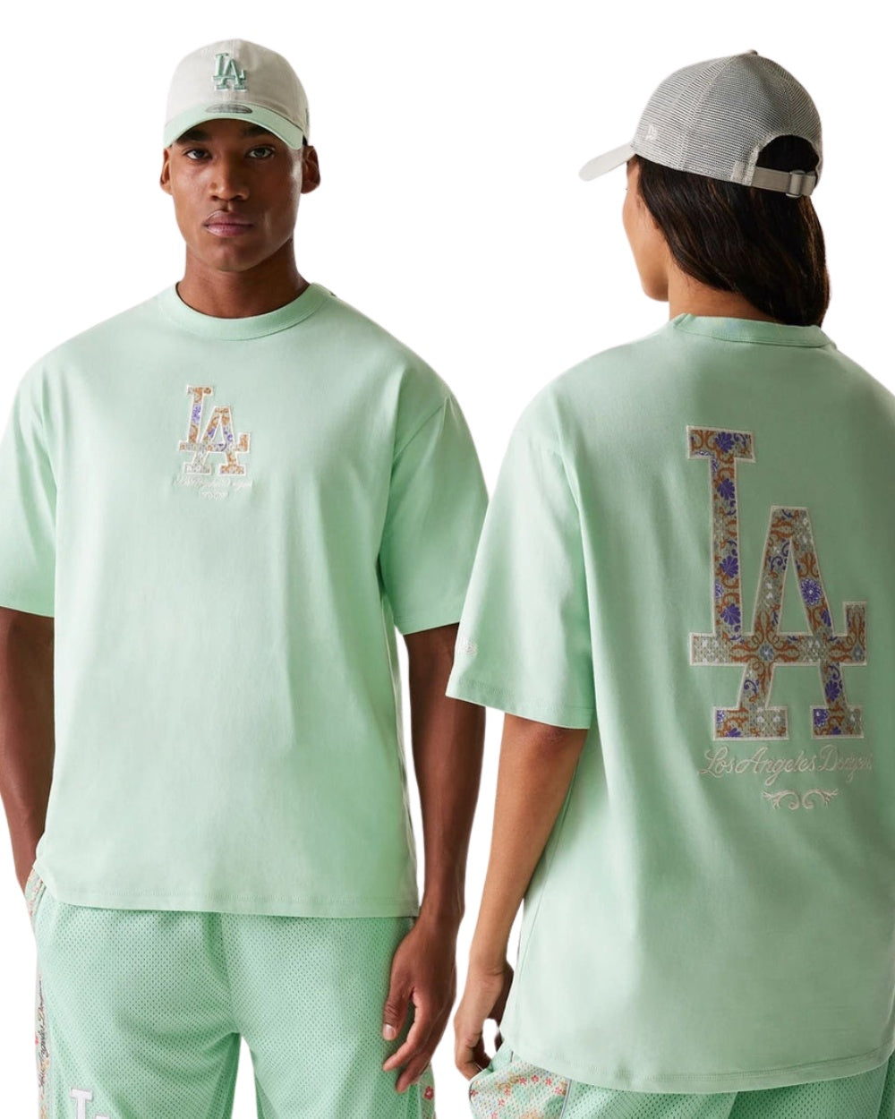 T-SHIRT NEW ERA INFILL LA DODGERS VERT