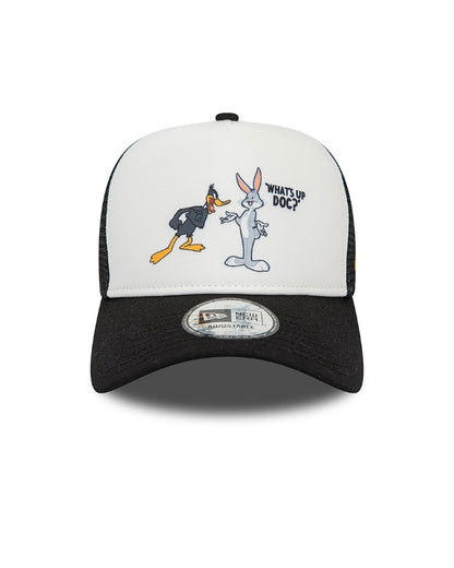 TRUCKER NEW ERA NOIR/BLANC DAFFY/BUNNY LOONEY