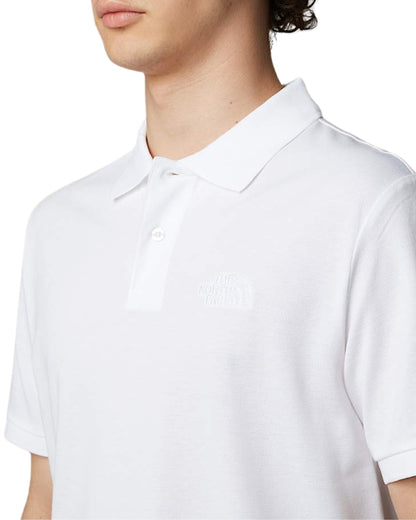 POLO THE NORTH FACE ESSENTIAL BLANC