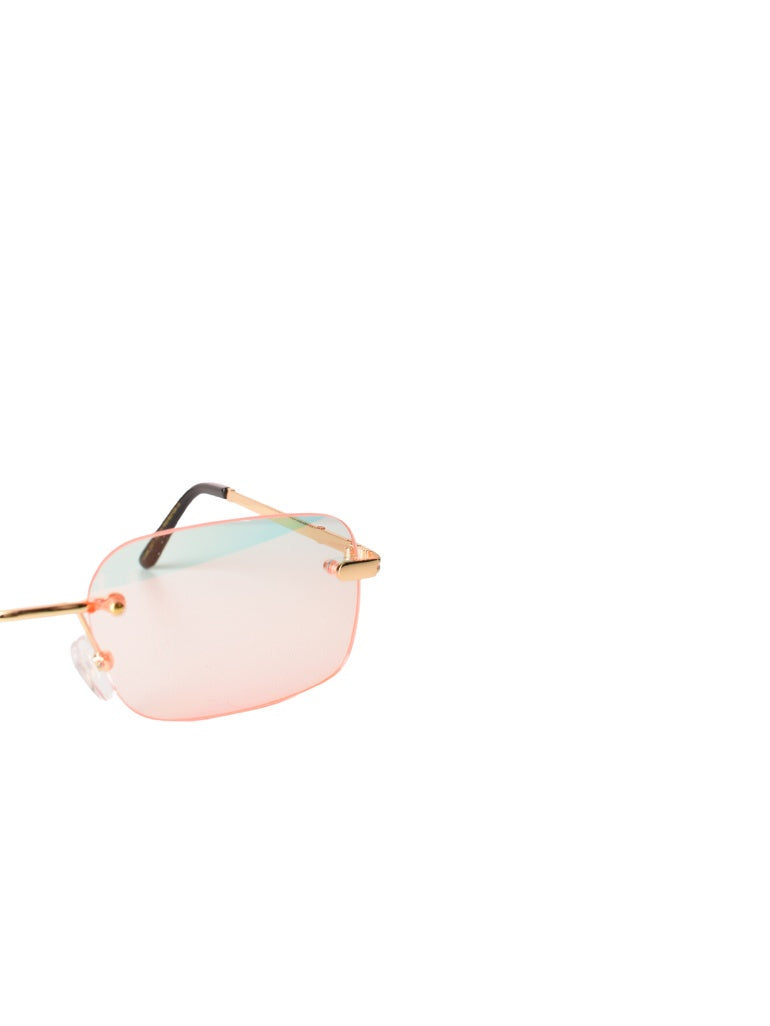 LUNETTES CENTRA VISION ORANGE RECTANGLE