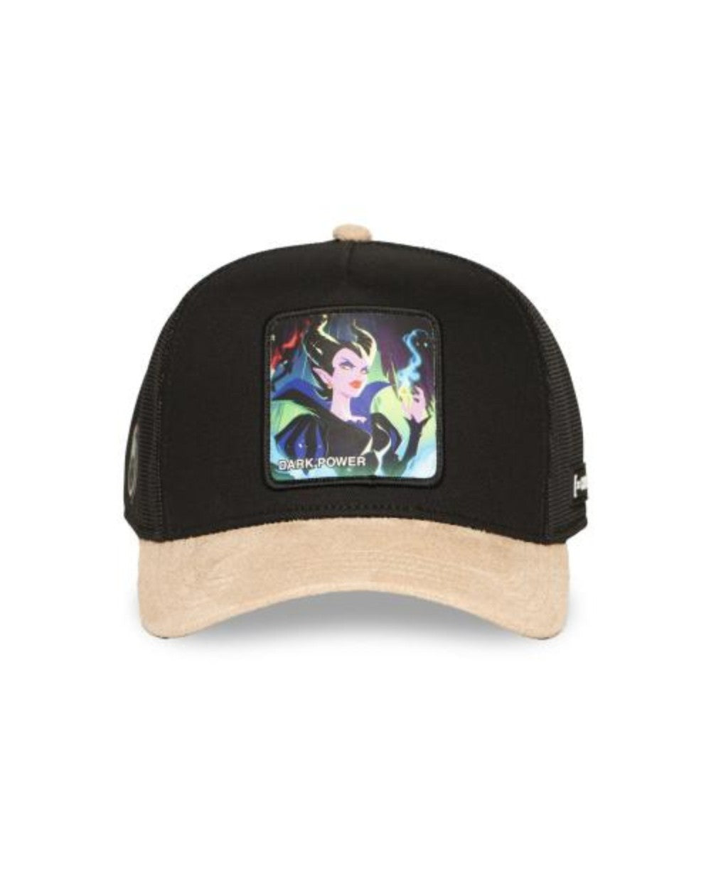 TRUCKER CAPSLAB MALEFIQUE NOIR/BEIGE