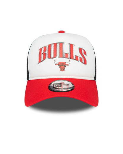 TRUCKER NEW ERA ROUGE CHICAGO BULLS