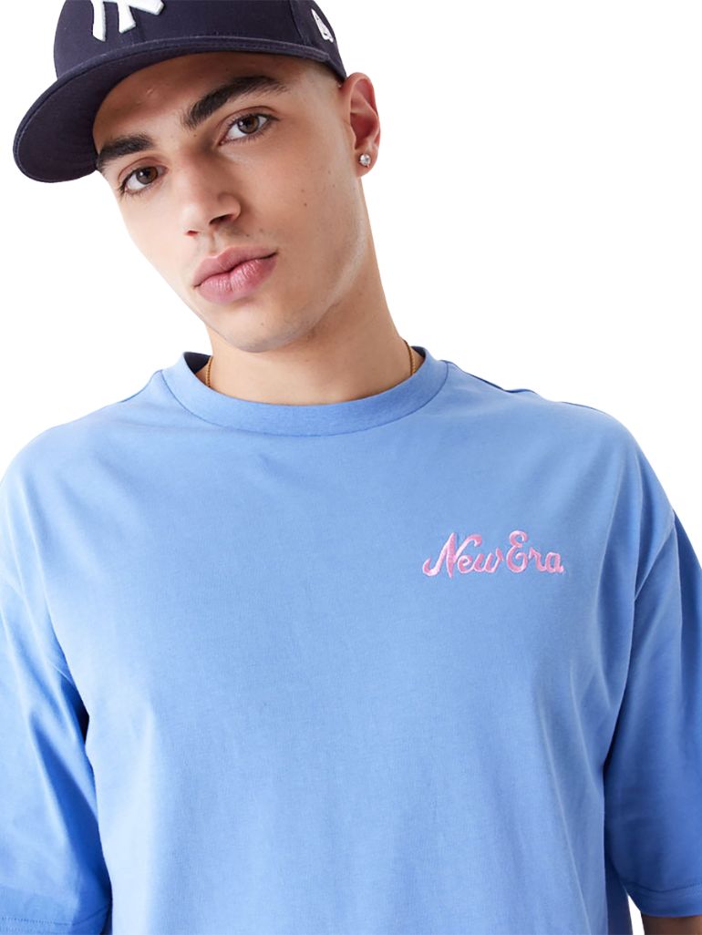 TSHIRT NEW ERA FOOD GRAPH BANANASPLIT BLEU