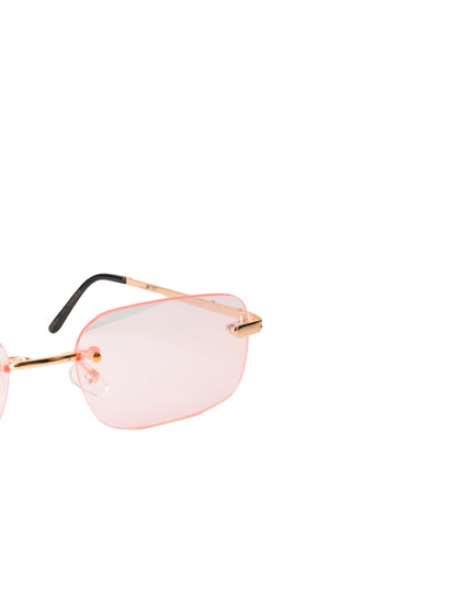 LUNETTES CENTRAL VISION ROSE RECTANGLE