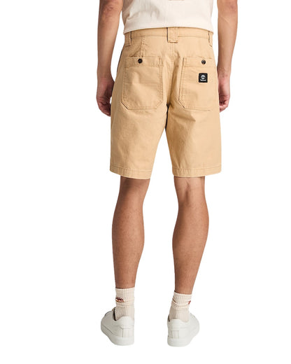 SHORT TIMBERLAND CARGO POPLIN BEIGE