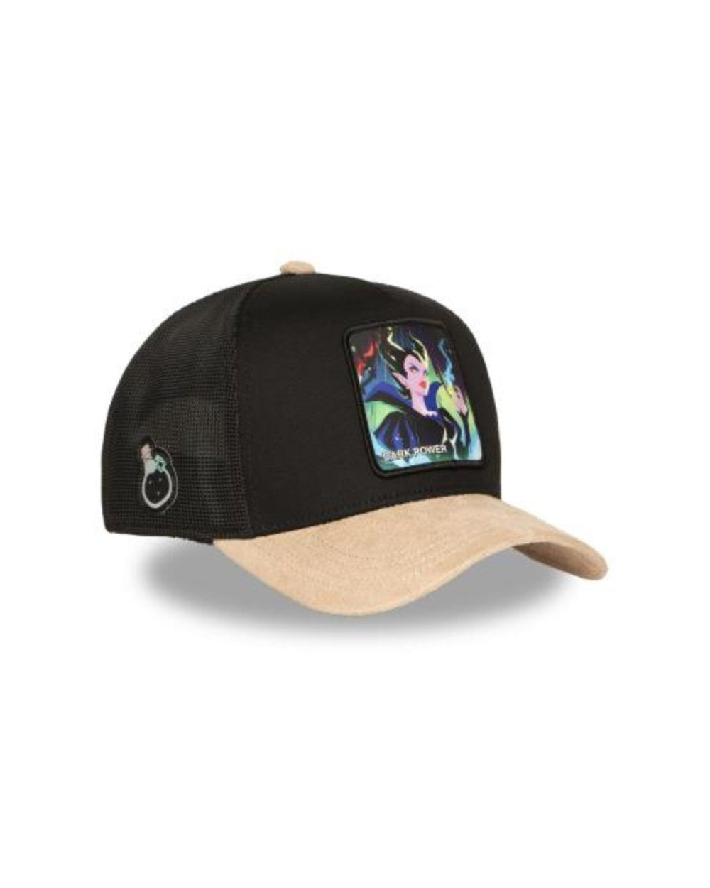 TRUCKER CAPSLAB MALEFIQUE NOIR/BEIGE