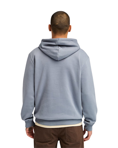HOODIE TIMBERLAND HAMP LOGO BRODE BLEU