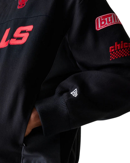 VESTE NEW ERA MOTORSPORT BULLS NOIR/ROUGE
