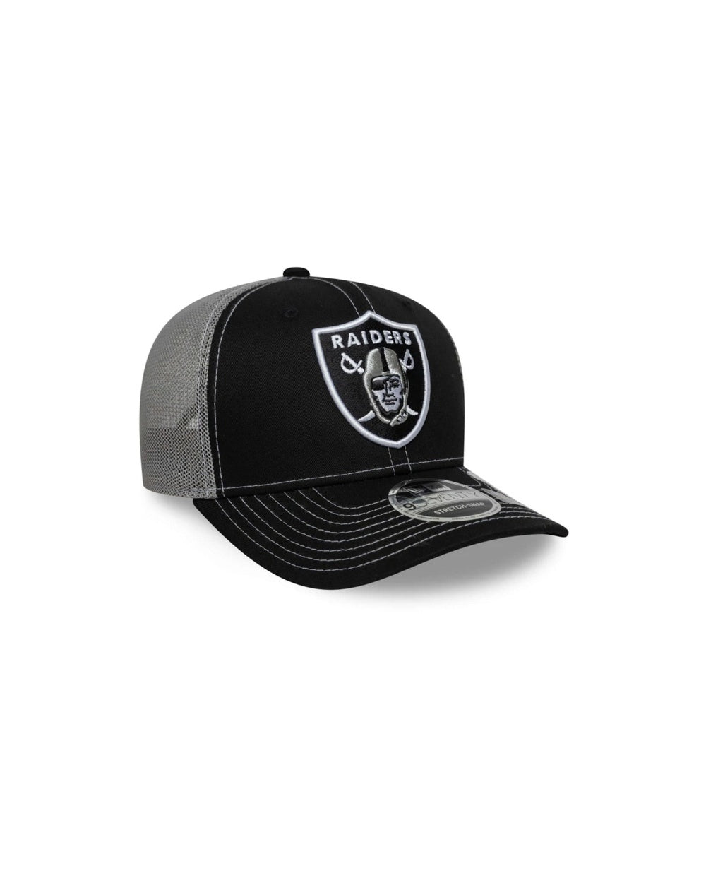 TRUCKER NEW ERA 9SEVENTY RAIDERS NOIRS/GRIS