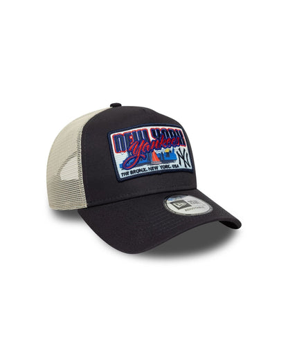 TRUCKER NEW ERA MLB PATCH NY YANKEES