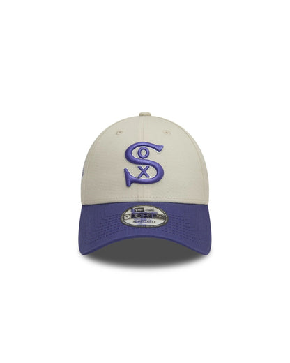 CASQUETTE 9FORTY WS PATCH WHITE SOX CREME/VIOLET