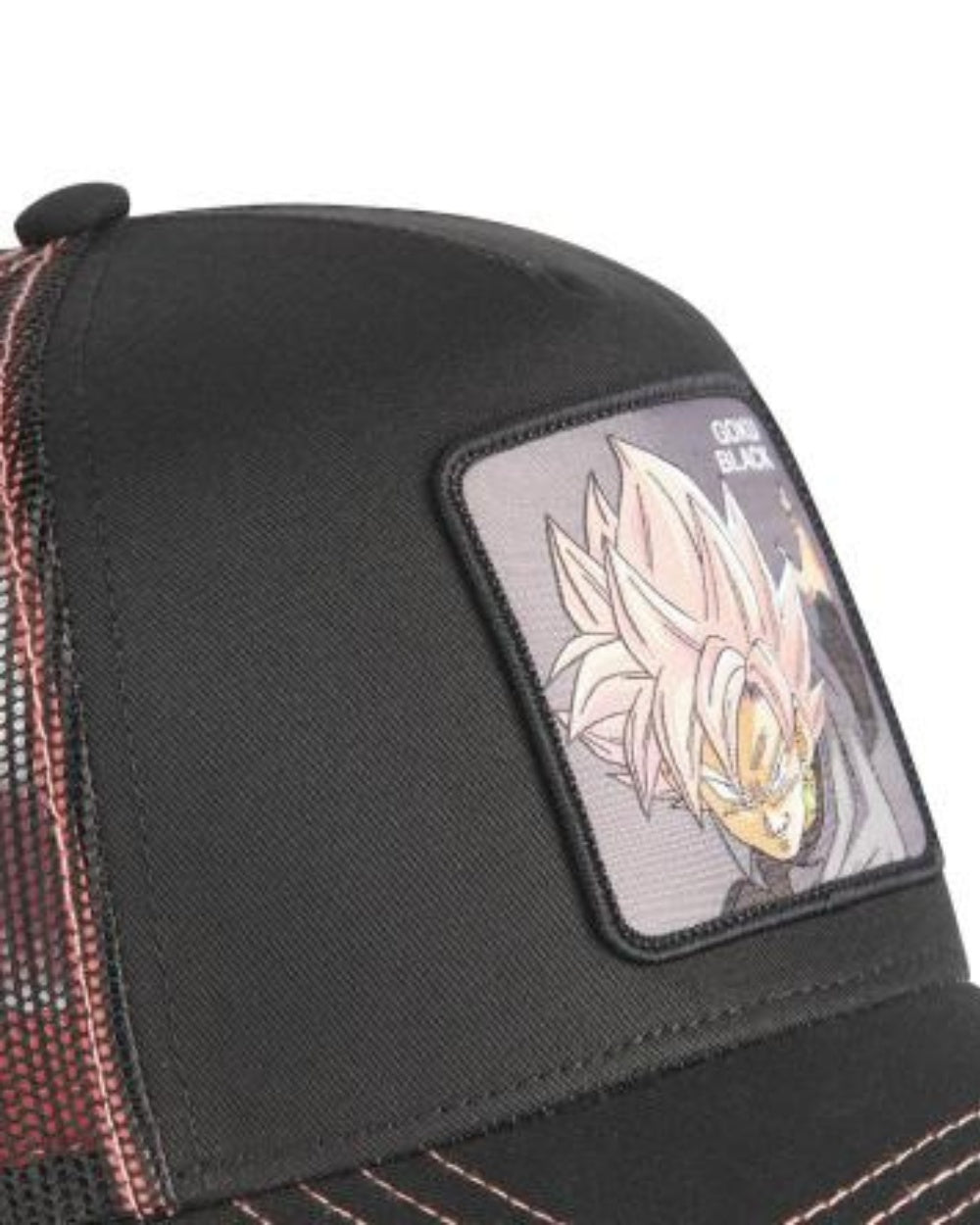 CASQUETTE CAPSLAB BLACK GOKU NOIR/ROSE