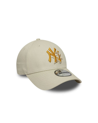 CASQUETTE NEW ERA 9FORTY NY FLORAL CREME