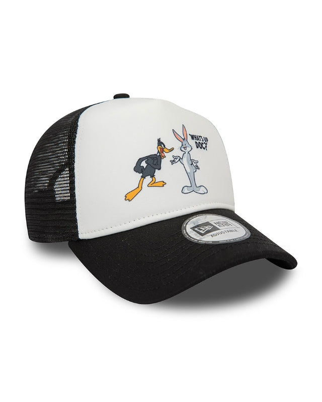 TRUCKER NEW ERA NOIR/BLANC DAFFY/BUNNY LOONEY